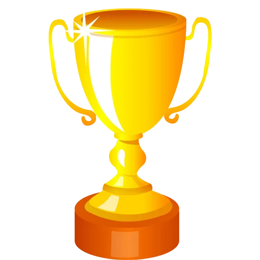 🏆 Стикер «Trophy Congrats» для Telegram
