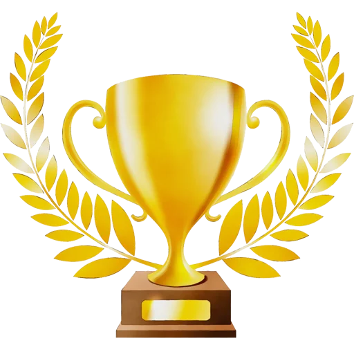 🏆 Стикер «Trophy Congrats» для Telegram