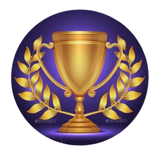 🏆 Стикер «Trophy Congrats» для Telegram