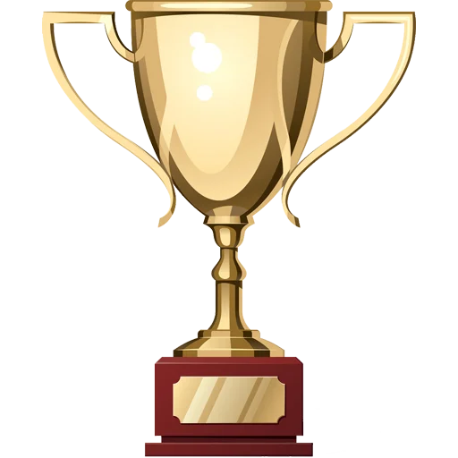 🏆 Стикер «Trophy Congrats» для Telegram