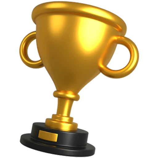 🏆 Стикер «Trophy Congrats» для Telegram