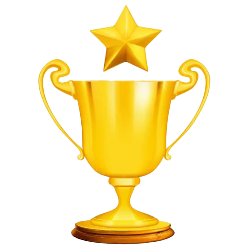🏆 Стикер «Trophy Congrats» для Telegram