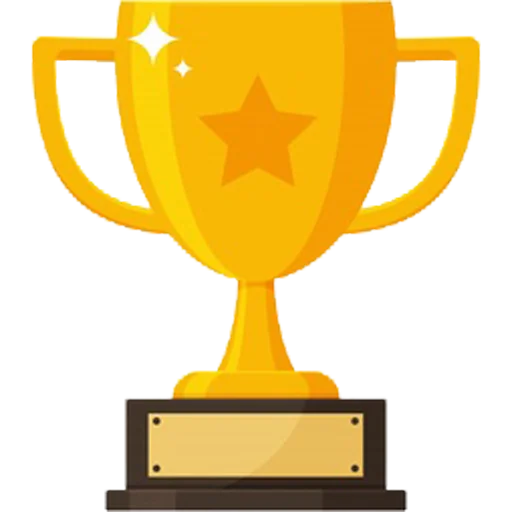 🏆 Стикер «Trophy Congrats» для Telegram