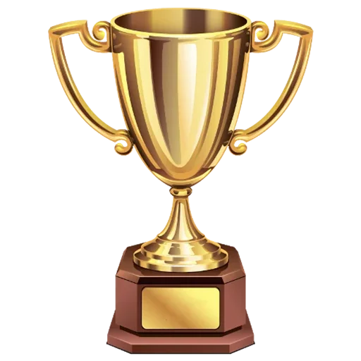 🏆 Стикер «Trophy Congrats» для Telegram
