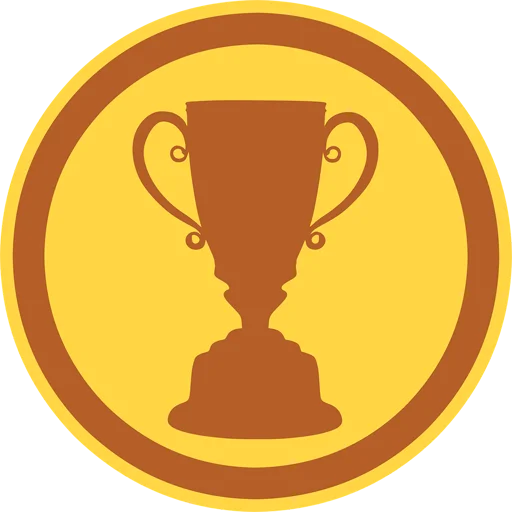 🏆 Стикер «Trophy Congrats» для Telegram