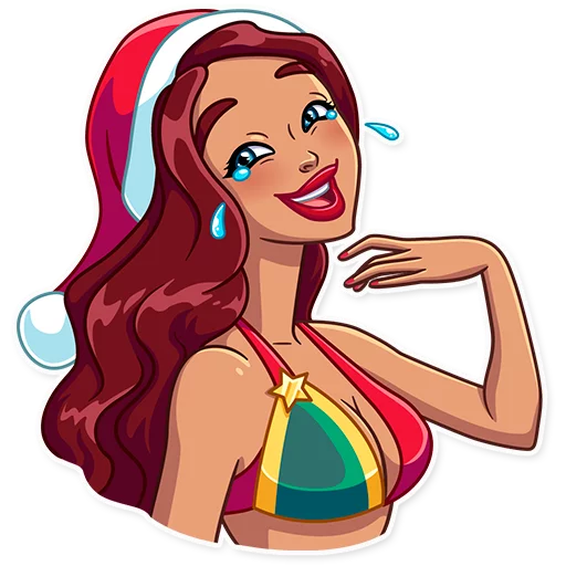 Стикерпак Tropical Holidays для Telegram