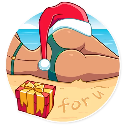 🎁 Стикер «Tropical Holidays» для Telegram