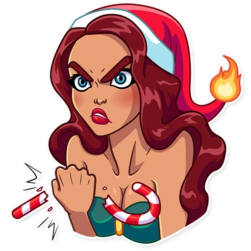 😠 Стикер «Tropical Holidays» для Telegram