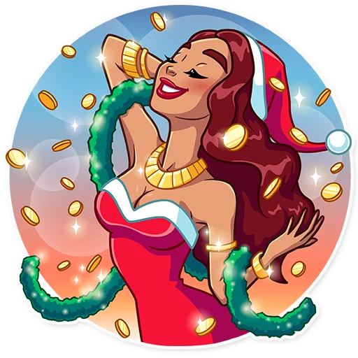 👸 Стикер «Tropical Holidays» для Telegram