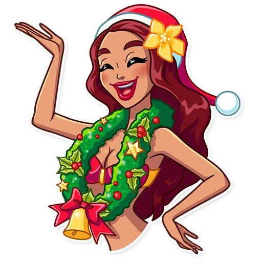 💃 Стикер «Tropical Holidays» для Telegram
