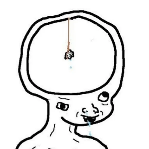 🧠 Стикер «Trash bin» для Telegram