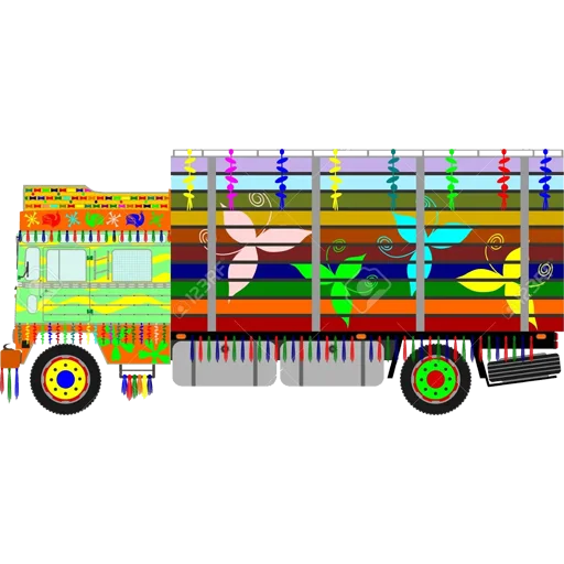 🚚 Стикер «Truck Art» для Telegram