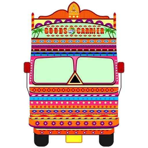 🚚 Стикер «Truck Art» для Telegram