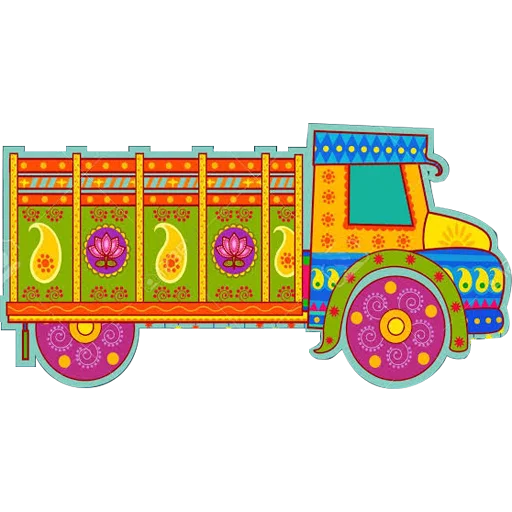 🚚 Стикер «Truck Art» для Telegram