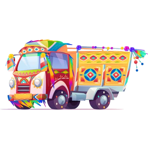 🚚 Стикер «Truck Art» для Telegram