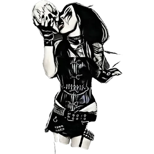 ❤️ Стикер «True Black Metal» для Telegram