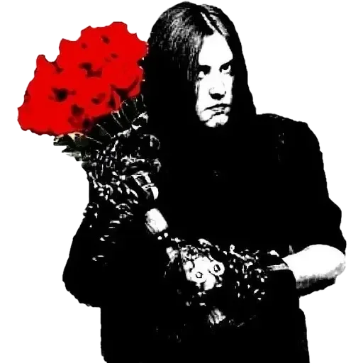 🌹 Стикер «True Black Metal» для Telegram