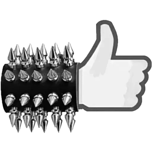 👍 Стикер «True Black Metal» для Telegram