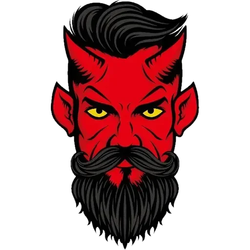 👿 Стикер «True Black Metal» для Telegram