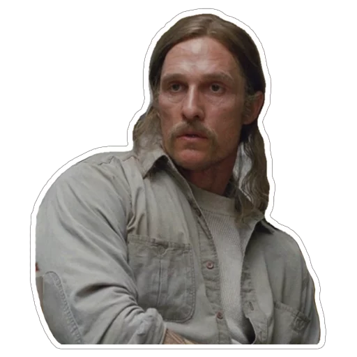 😐 Стикер «true-detective-captionless» для Telegram