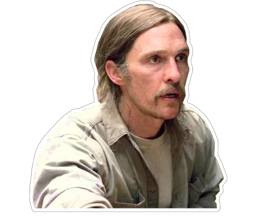 😤 Стикер «true-detective-captionless» для Telegram