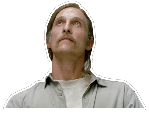 😑 Стикер «true-detective-captionless» для Telegram