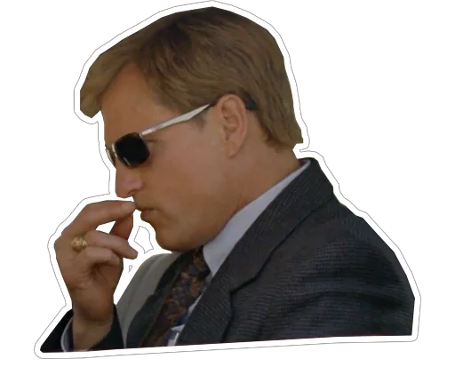 😷 Стикер «true-detective-captionless» для Telegram