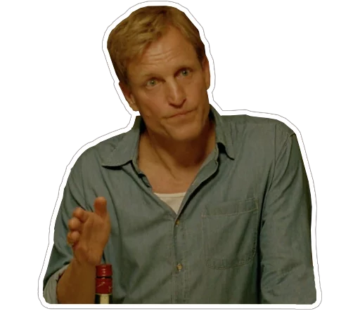 😳 Стикер «true-detective-captionless» для Telegram