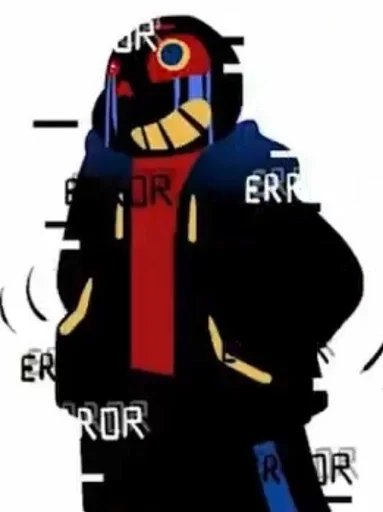 💫 Стикер «True Canon Error Sans» для Telegram