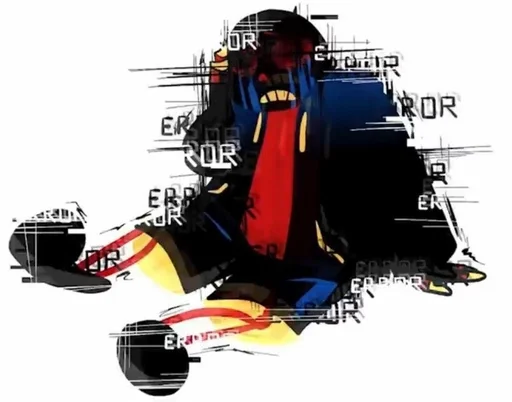 💫 Стикер «True Canon Error Sans» для Telegram