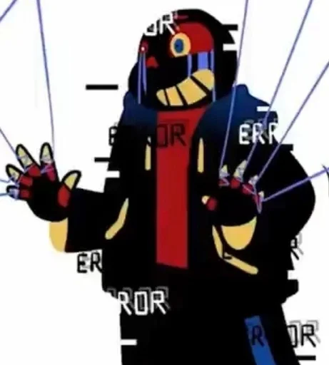 💫 Стикер «True Canon Error Sans» для Telegram
