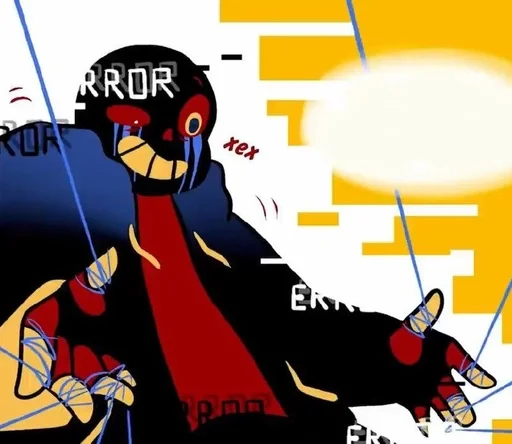 💫 Стикер «True Canon Error Sans» для Telegram