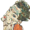 🤤 Эмодзи «men in art» для Telegram