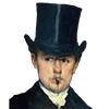🎩 Эмодзи «men in art» для Telegram