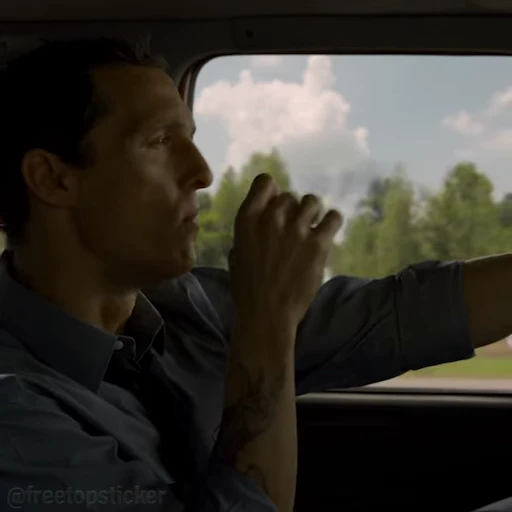 🚬 Стикер «True Detective» для Telegram