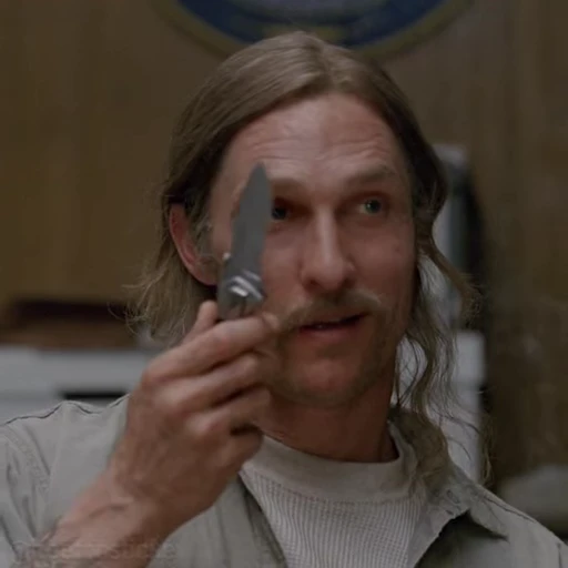 🤓 Стикер «True Detective» для Telegram
