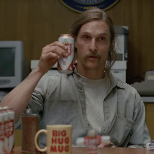 🍺 Стикер «True Detective» для Telegram