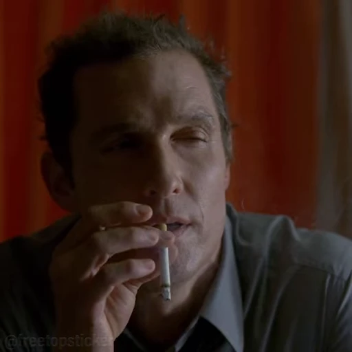 🚬 Стикер «True Detective» для Telegram