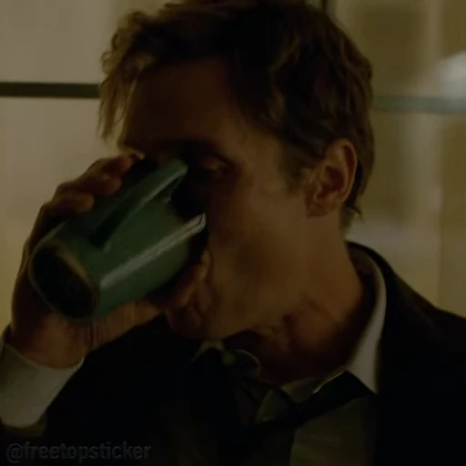 ☕️ Стикер «True Detective» для Telegram