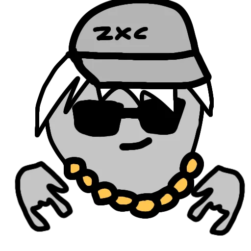😎 Стикер «гул» для Telegram