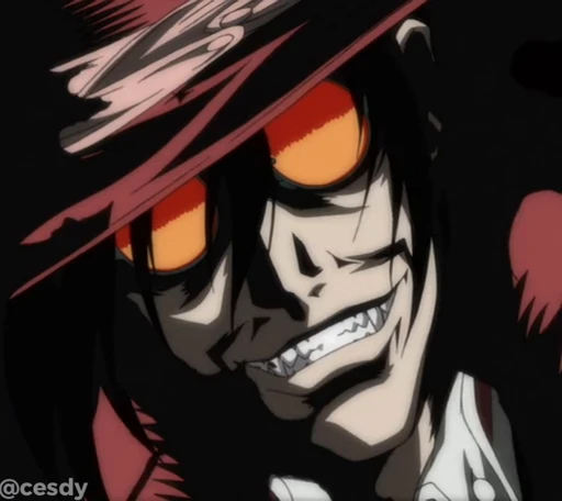 🩸 Стикер «Alucard» для Telegram