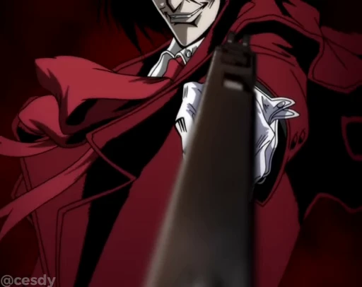 🩸 Стикер «Alucard» для Telegram