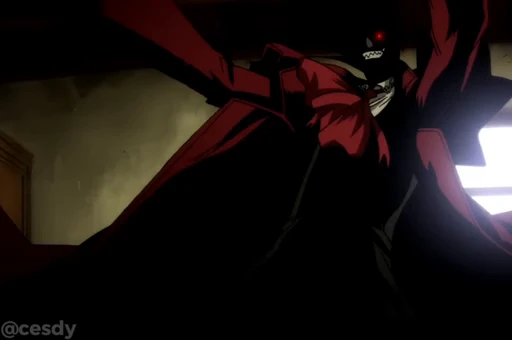 🩸 Стикер «Alucard» для Telegram