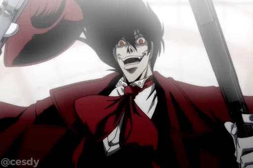 🩸 Стикер «Alucard» для Telegram
