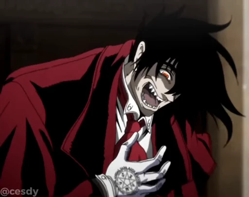 🩸 Стикер «Alucard» для Telegram