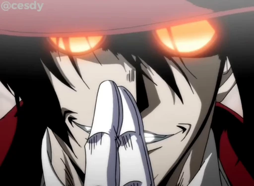 🩸 Стикер «Alucard» для Telegram