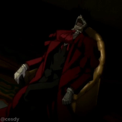 🩸 Стикер «Alucard» для Telegram