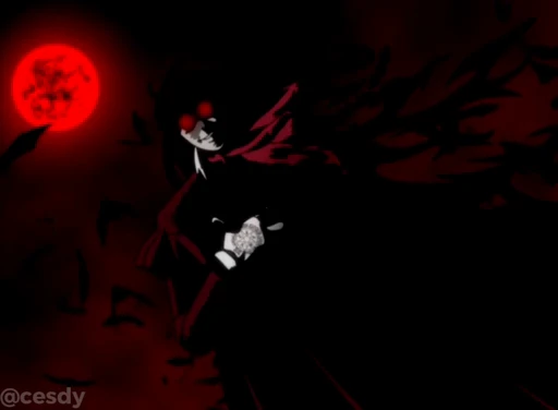🩸 Стикер «Alucard» для Telegram