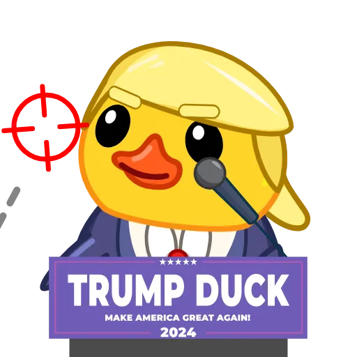 ⬇️ Стикер «Trump Duck» для Telegram