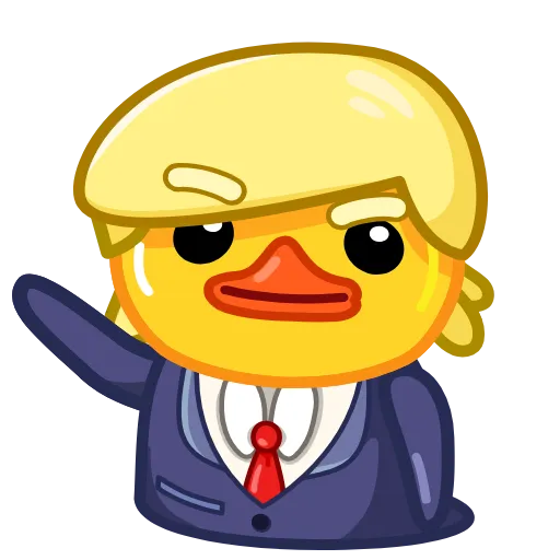 👋 Стикер «Trump Duck» для Telegram